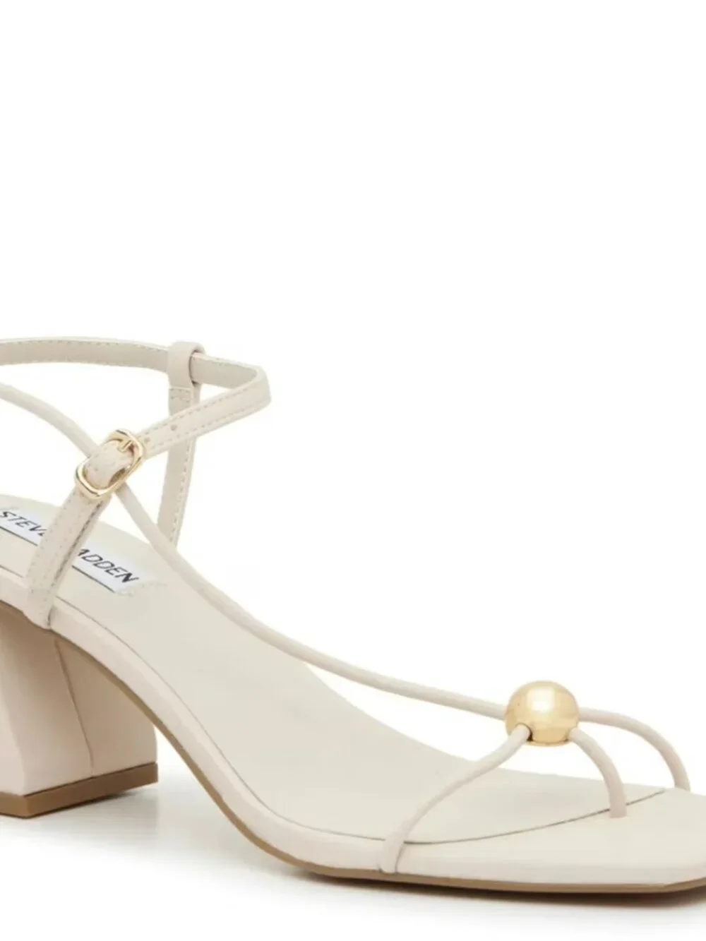 Steve Madden Ariaa Sandal - Color: Bone - Size: 8